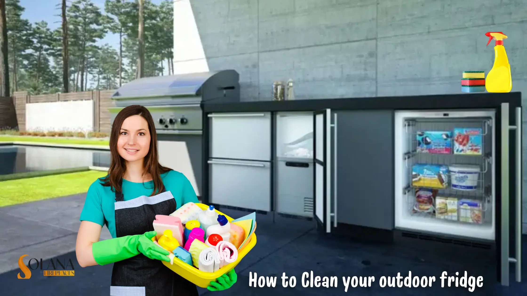 How to Clean an Outdoor Fridge the Right Way