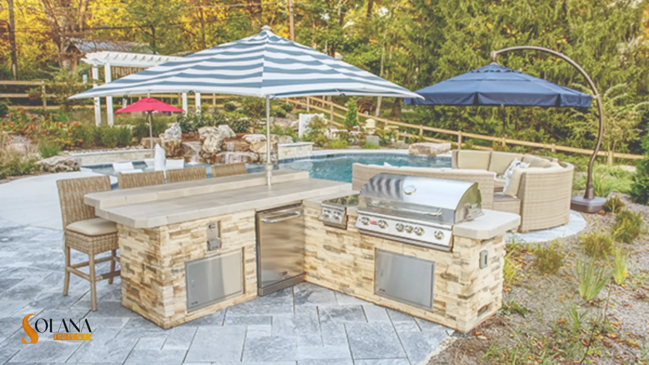 Find Your Ideal Outdoor Fridge Today at Solana Fireplaces!