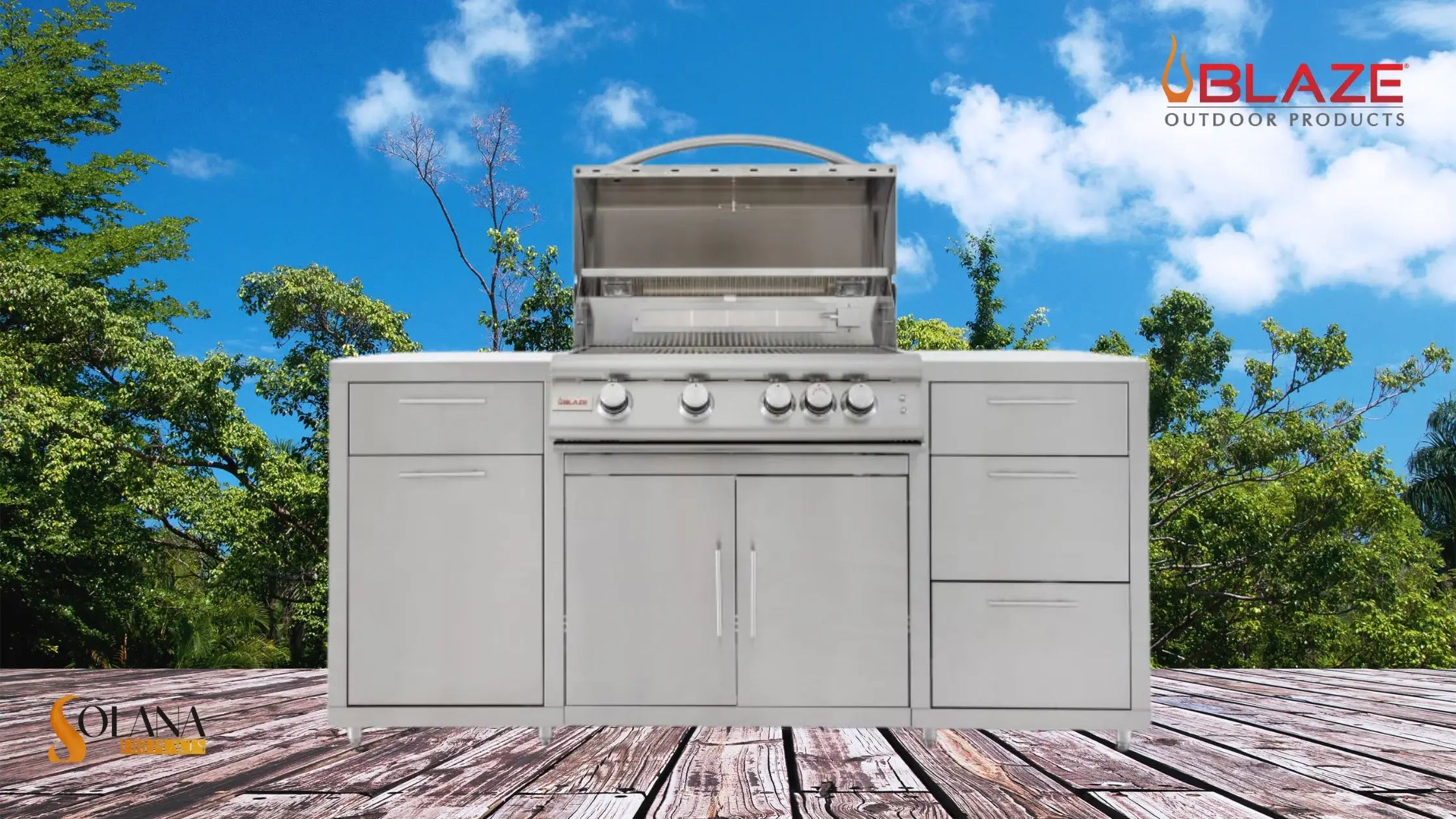 Blaze Outdoor Kitchen Island