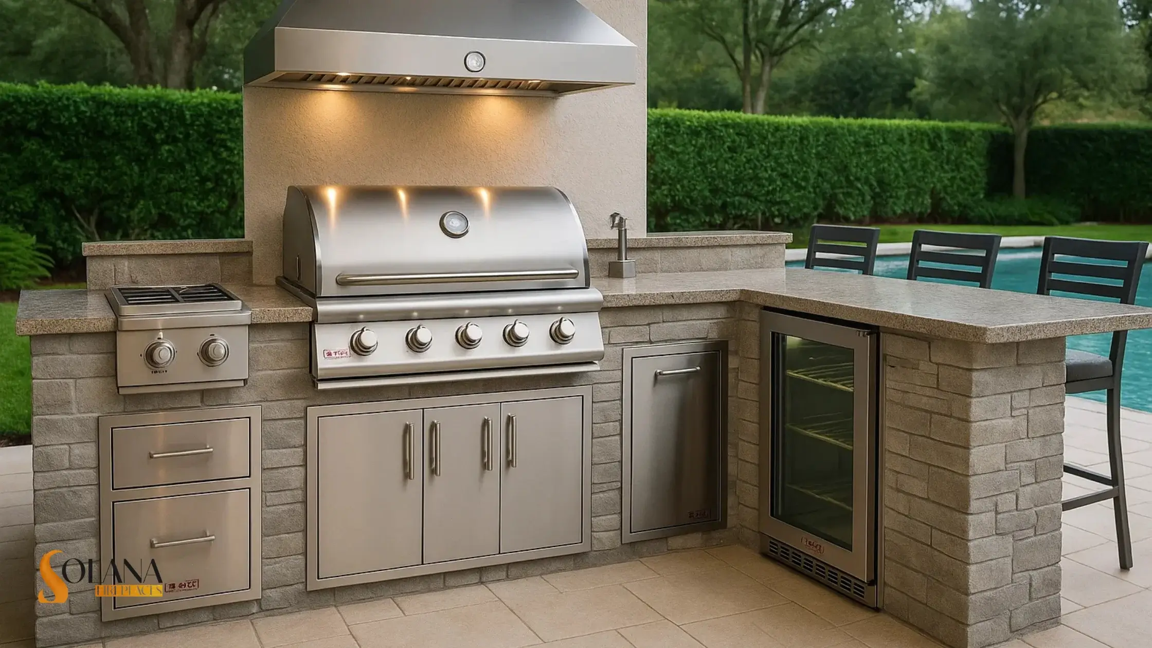 Building Your Outdoor Kitchen Around a Blaze Grill