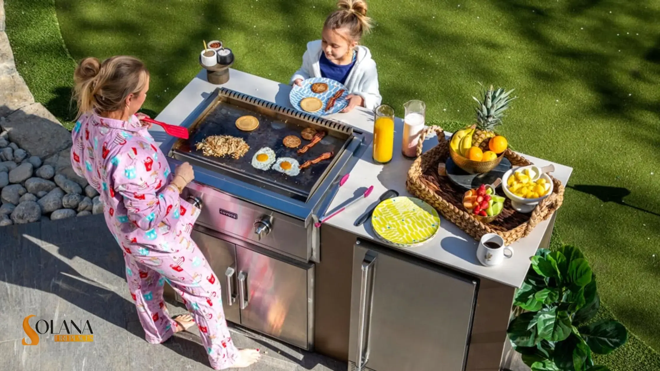 Solana Fireplaces -best outdoor kitchen