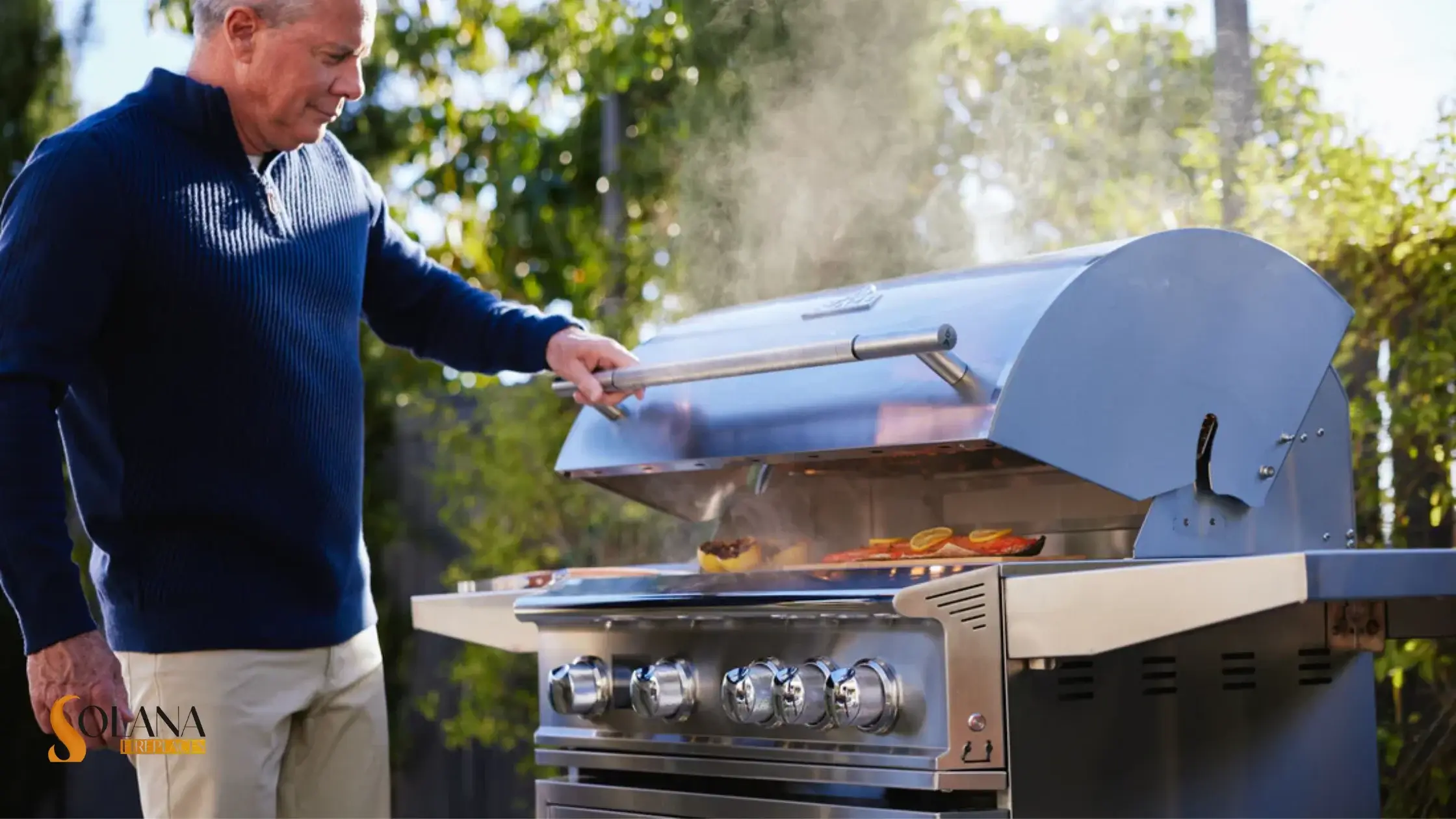 blaze drop in grill - Solana Fireplaces 