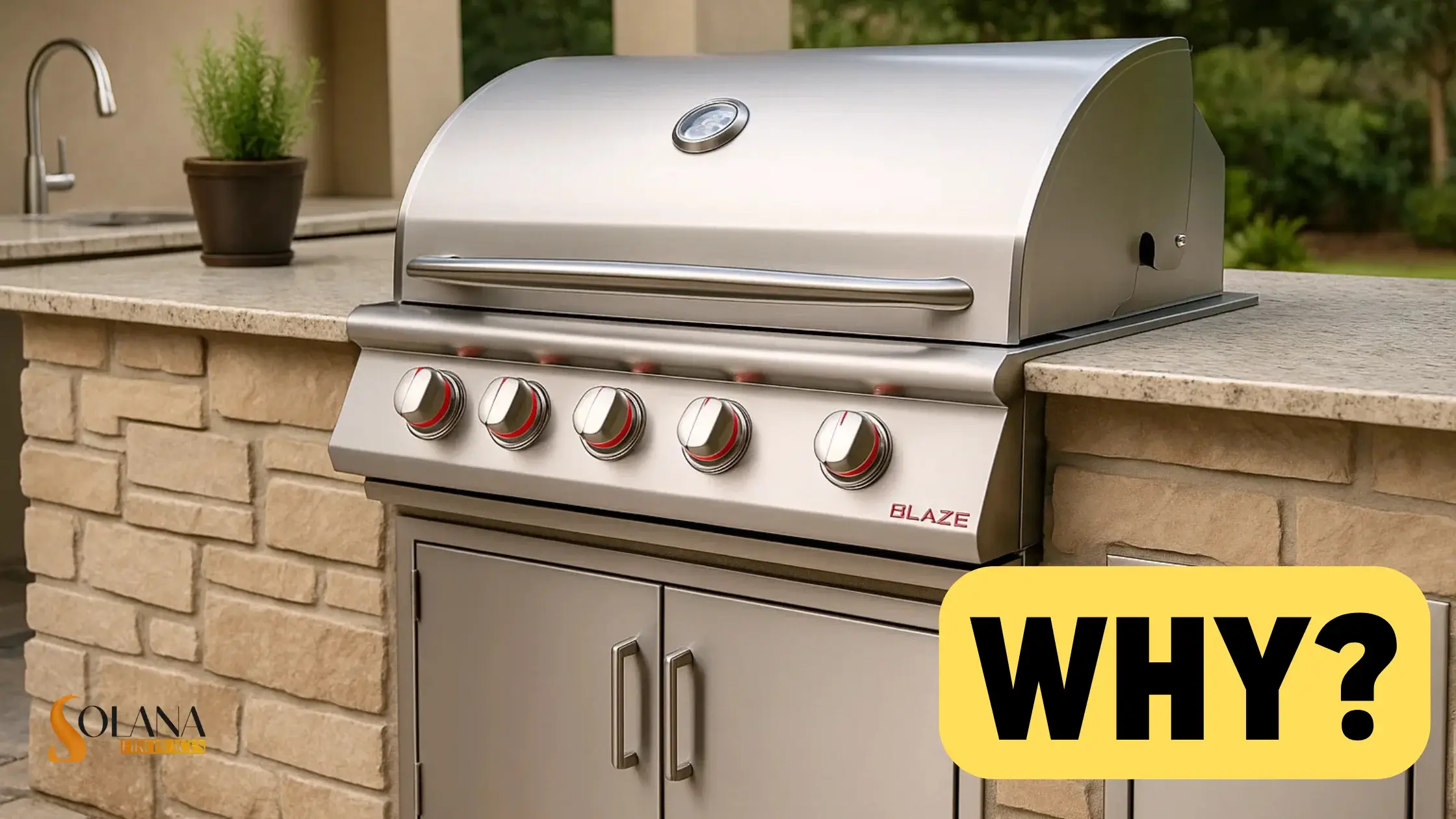 Why Choose a Blaze Built-In Grill?
