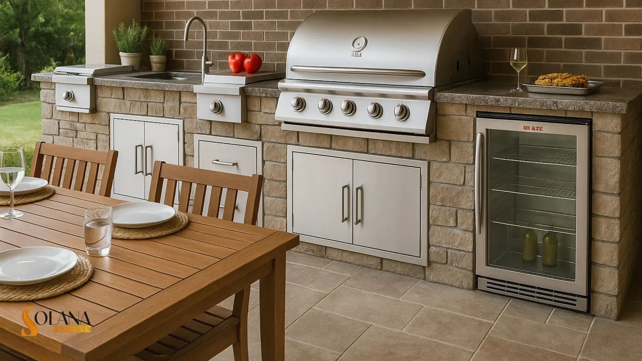 Customizing Your Outdoor Kitchen With Blaze