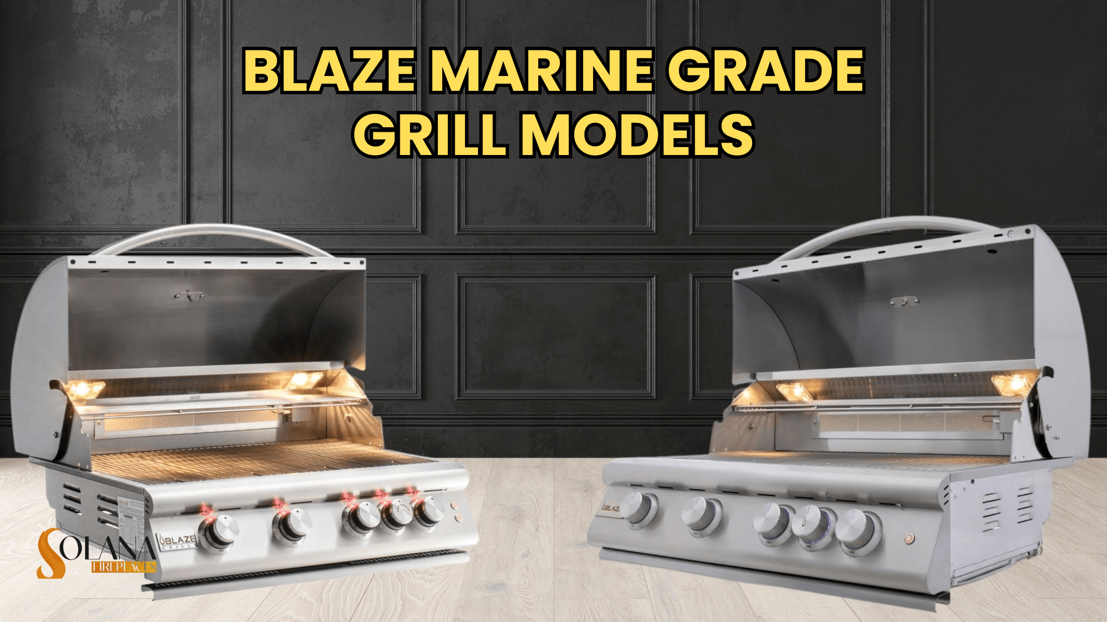 Blaze Marine Grade Grill Models