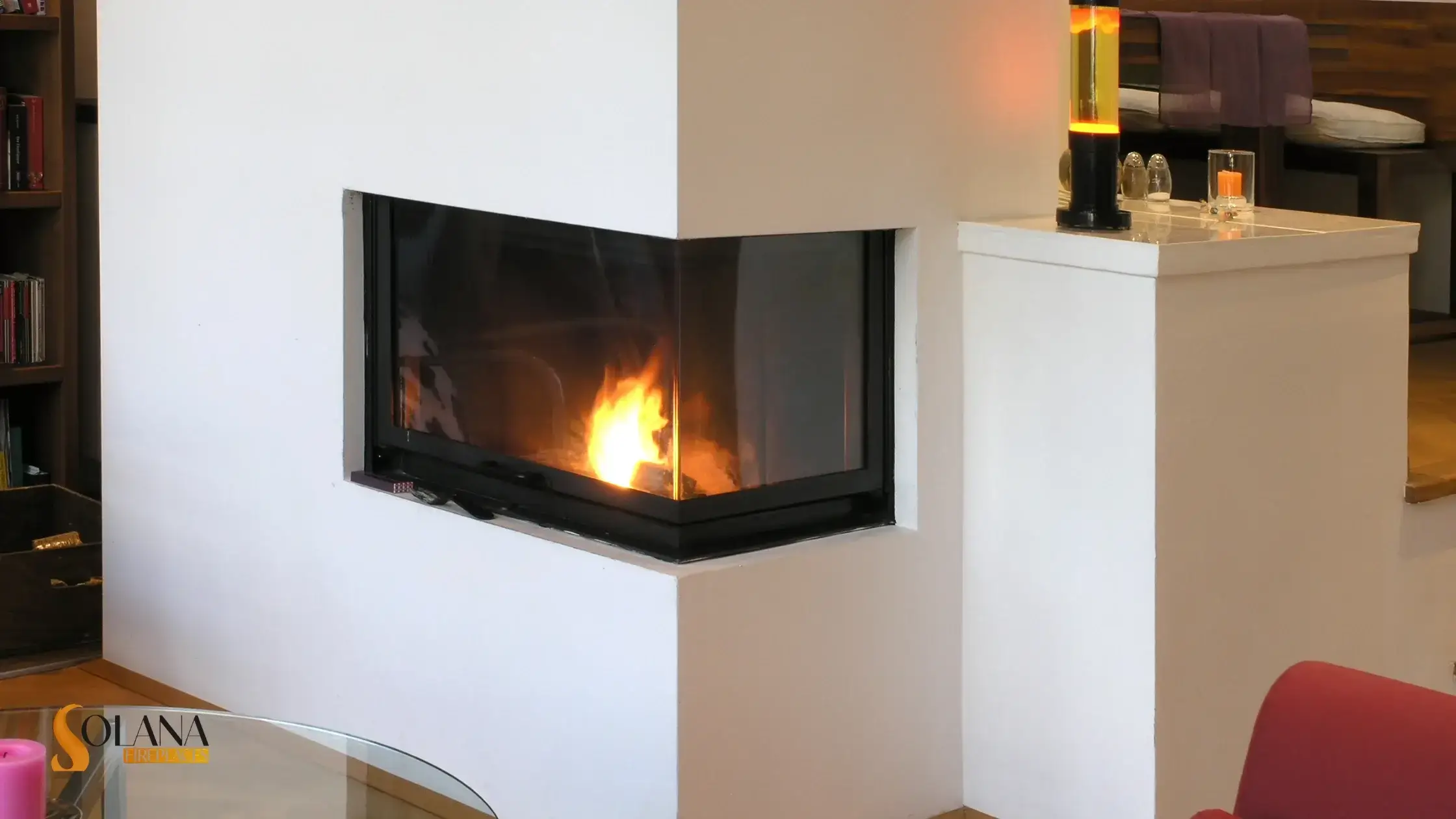 Double-Sided Fireplaces