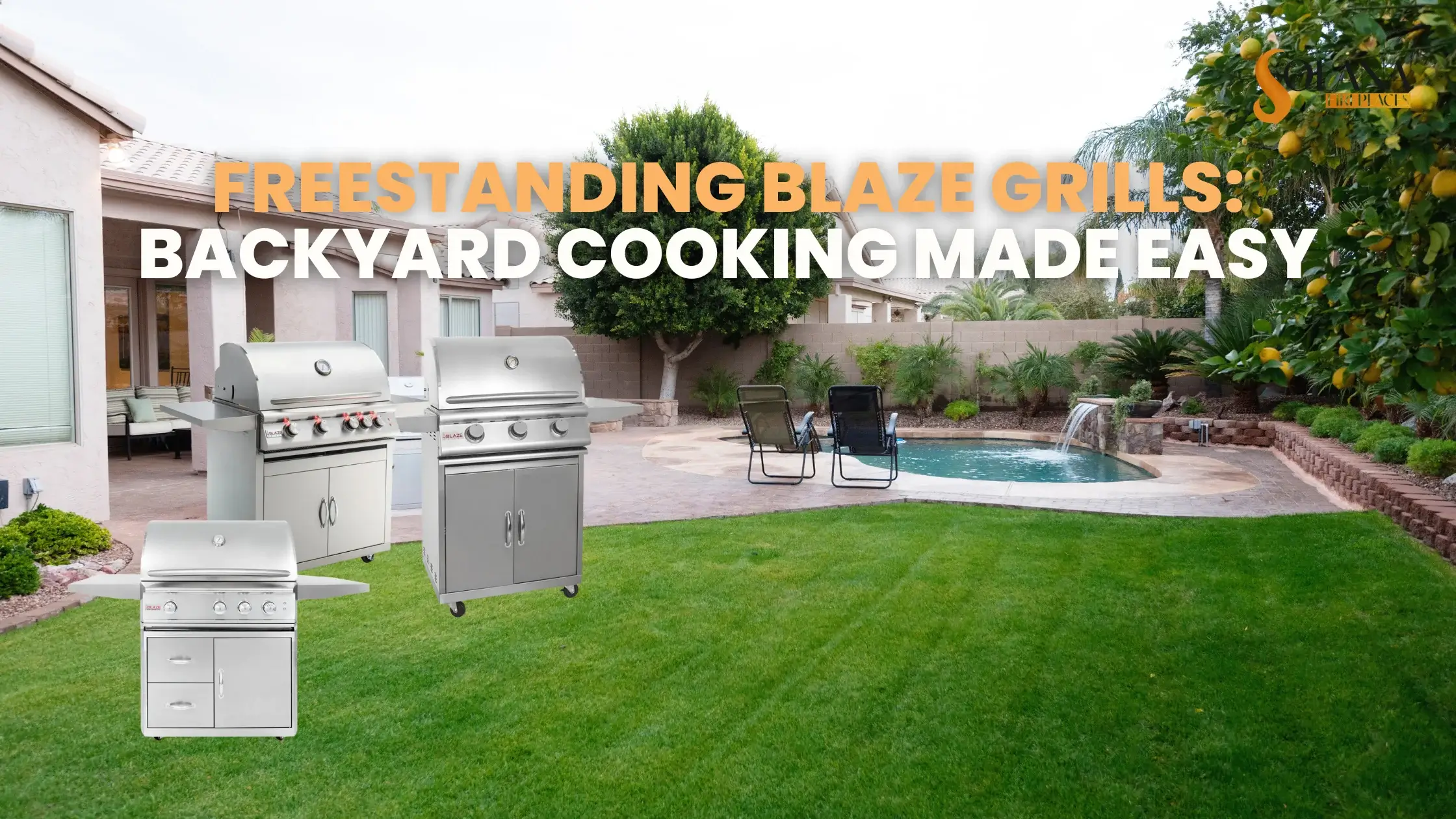 Freestanding Blaze Grills: Backyard Cooking Made Easy