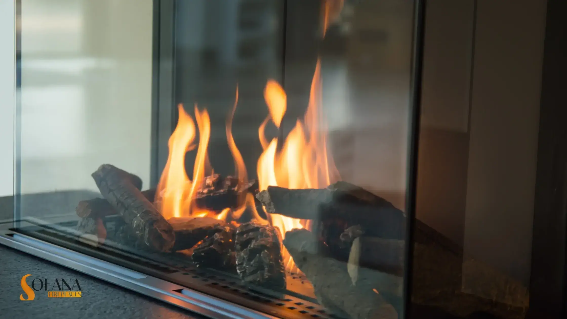 Glass fireplaces