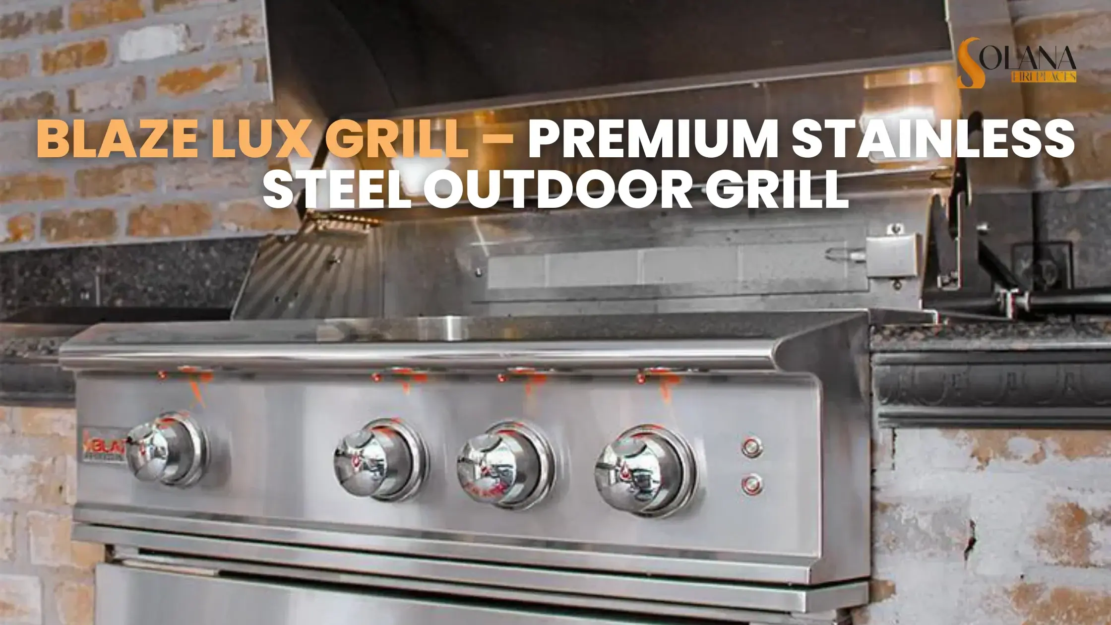 Blaze Lux Grill – Premium Stainless Steel Outdoor Grill