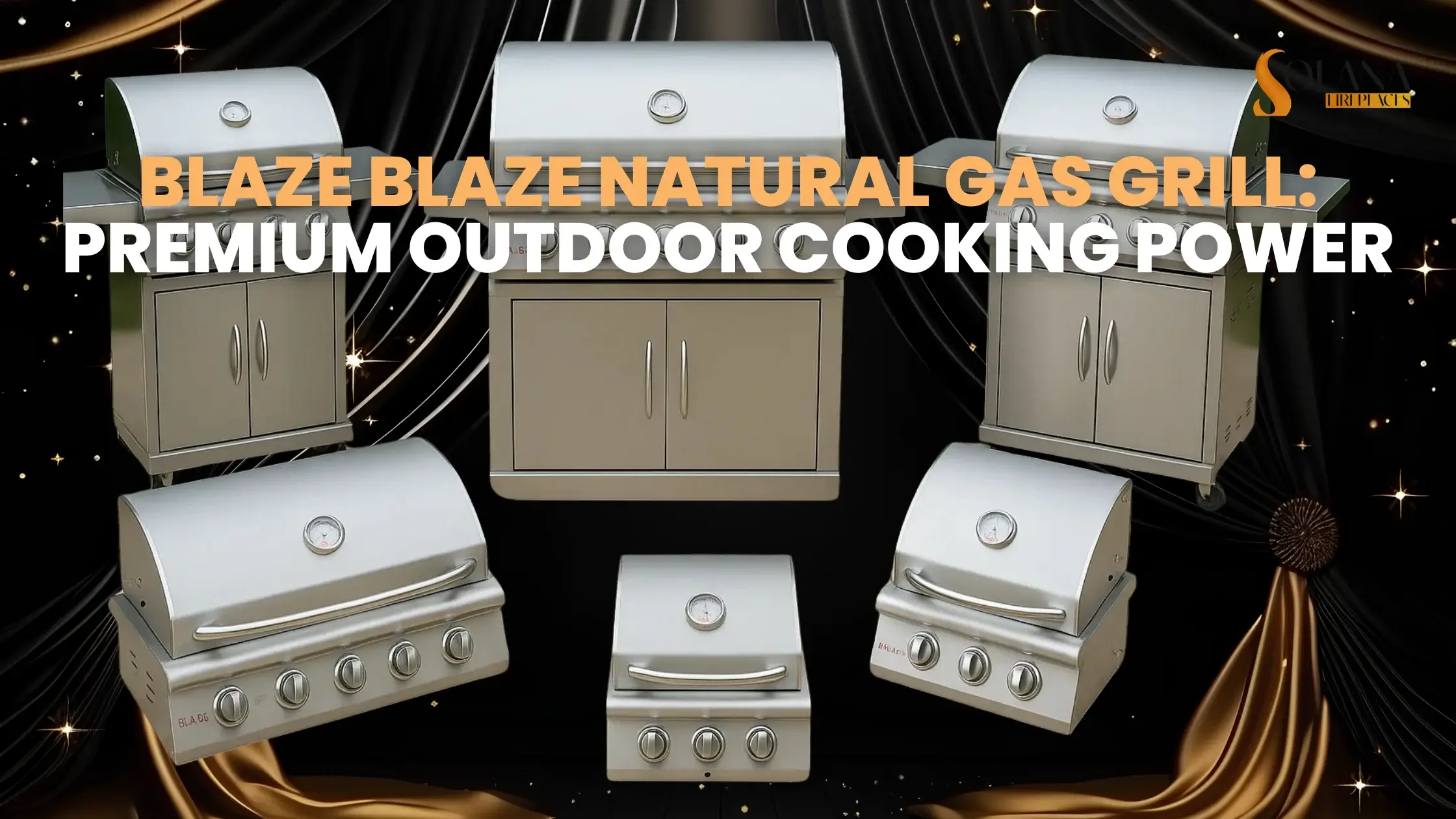Blaze Natural Gas Grill: Premium Outdoor Cooking Power