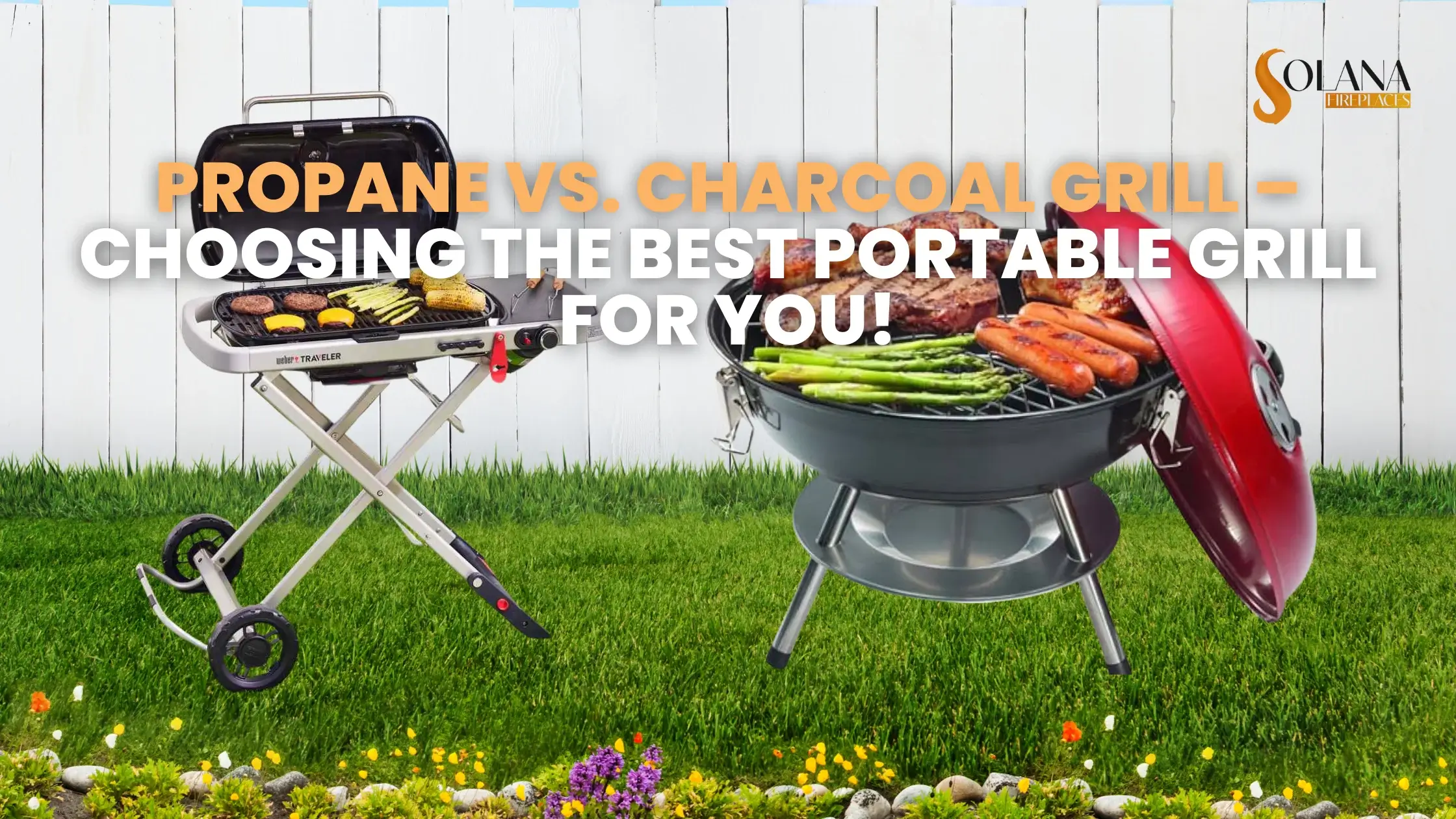 Propane vs. Charcoal Grill | Choosing the Best Portable Grill for You